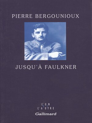 cover image of Jusqu'à Faulkner